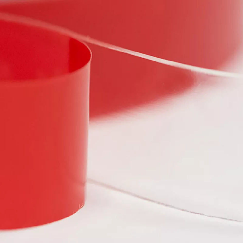 Ruban adhésif double face transparent pour plaques en polycarbonate