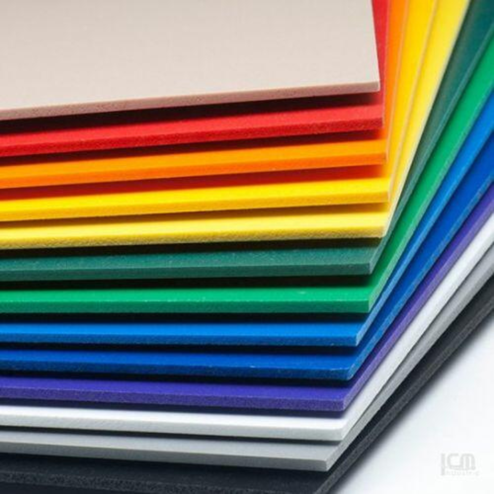 Panneaux en PVC expansé sur mesure avec différentes couleurs