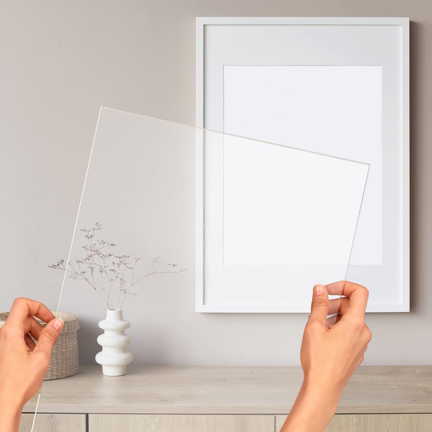 plaque en polycarbonate compact transparent