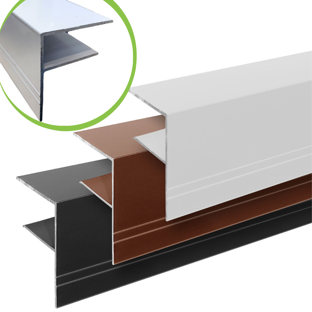 profi de bord pour terminer votre installation avec les plaques alvéolaires