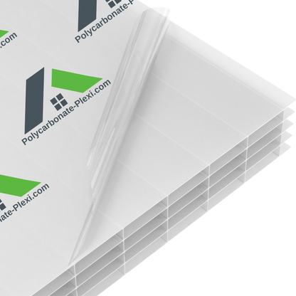 Échantillon en polycarbonate alvéolaire