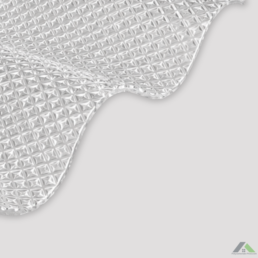 Échantillon Polycarbonate Ondulé