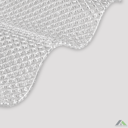 Échantillon Polycarbonate Ondulé