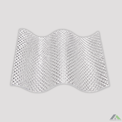 Échantillon Polycarbonate Ondulé