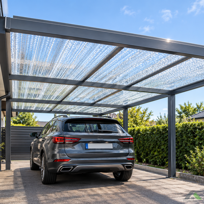 Échantillon Polycarbonate Ondulé
