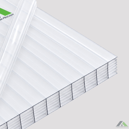 Plaque polycarbonate alvéolaire 16 mm standard ou sur mesure

