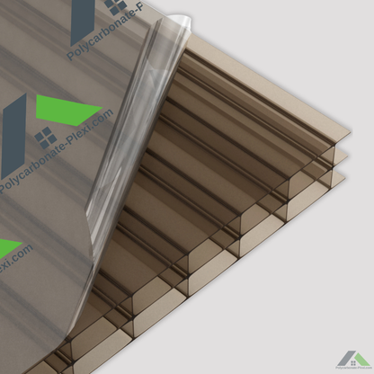 Plaque polycarbonate alvéolaire 16 mm standard ou sur mesure
