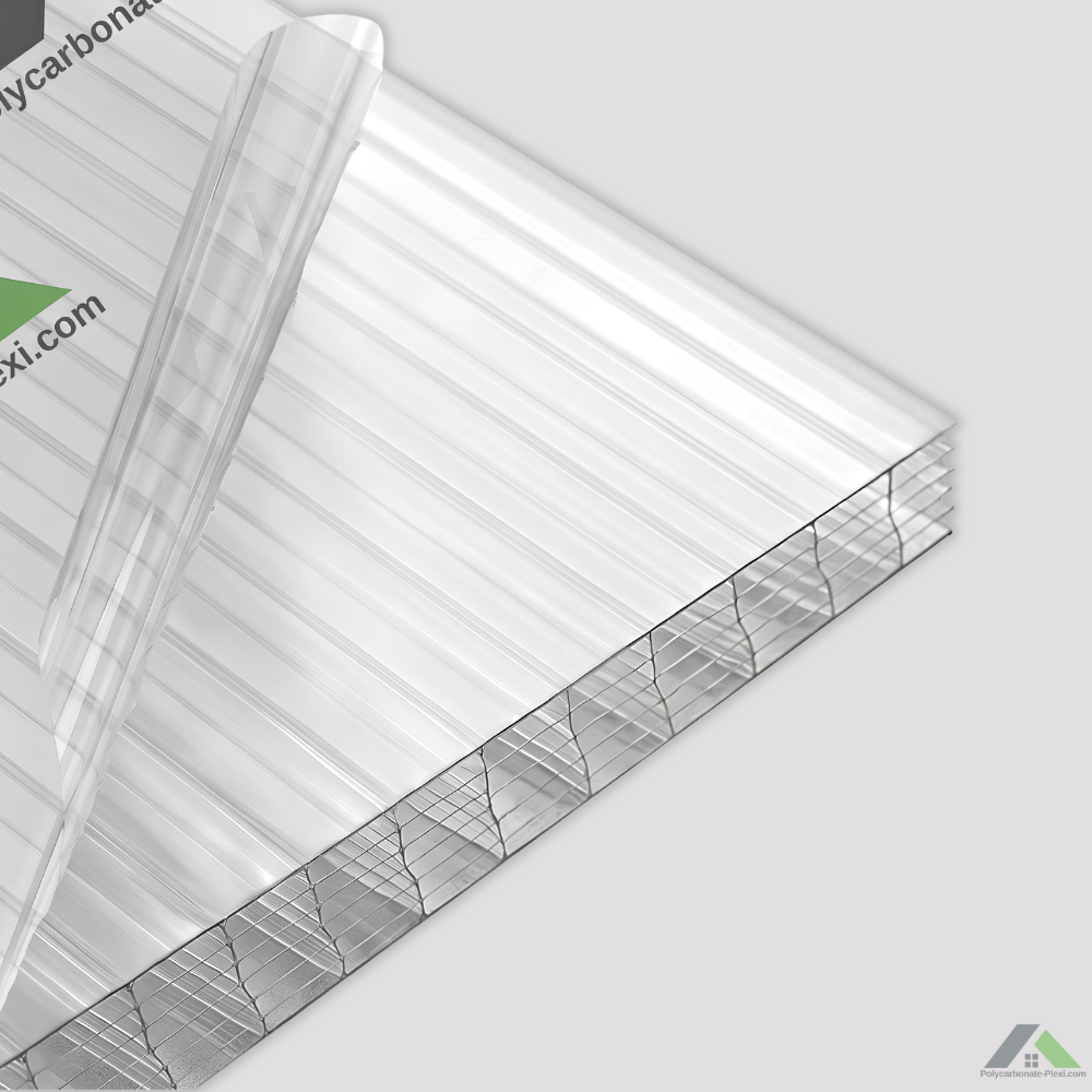 Plaque polycarbonate alvéolaire 16 mm standard ou sur mesure
