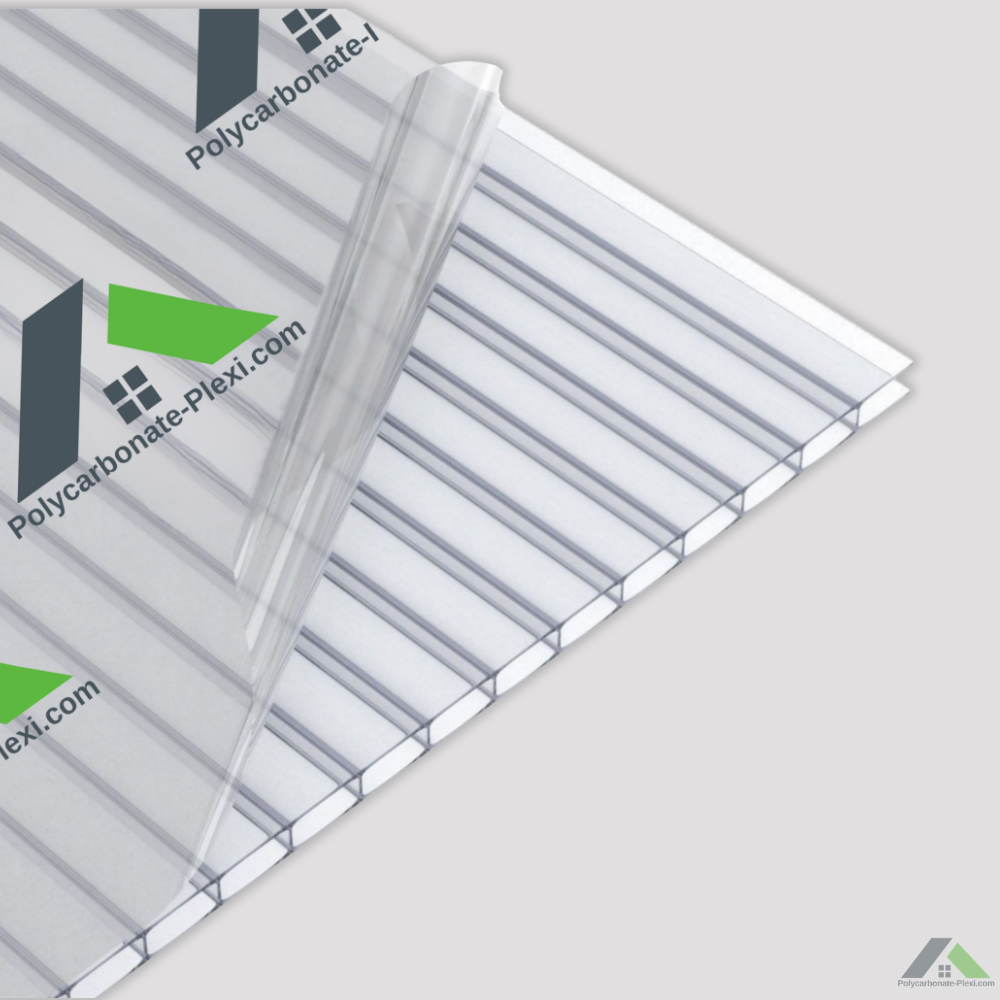 Plaque polycarbonate alvéolaire 6 mm standard ou sur mesure
