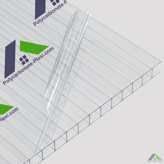 Plaque polycarbonate alvéolaire 8 mm standard ou sur mesure
