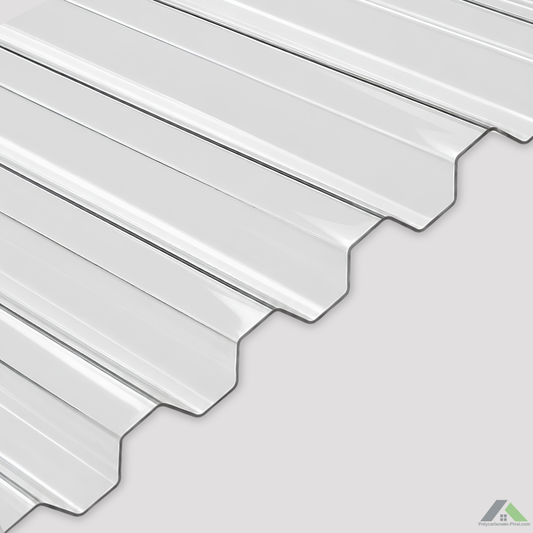 Plaque polycarbonate ondulé 0,8 mm petite onde standard ou sur mesure