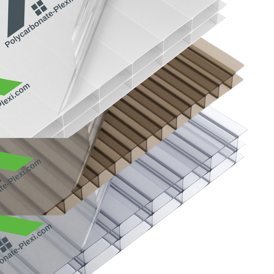 Échantillon Polycarbonate Alvéolaire
