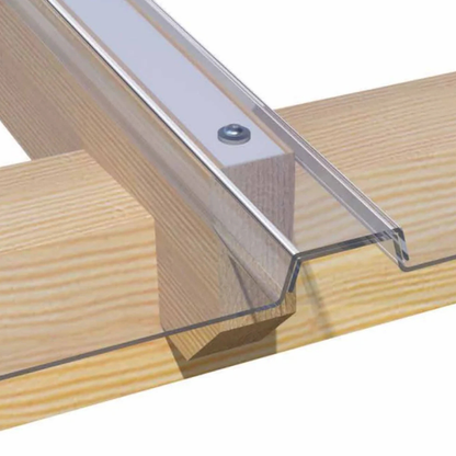 Nouveauté! Polycarbonate profilé Transparent R Glaze en 3mm