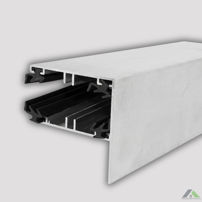 Profils de rive pour plaques alvéolaires, compact ou plexiglass – Protection et finition parfaite alu brut