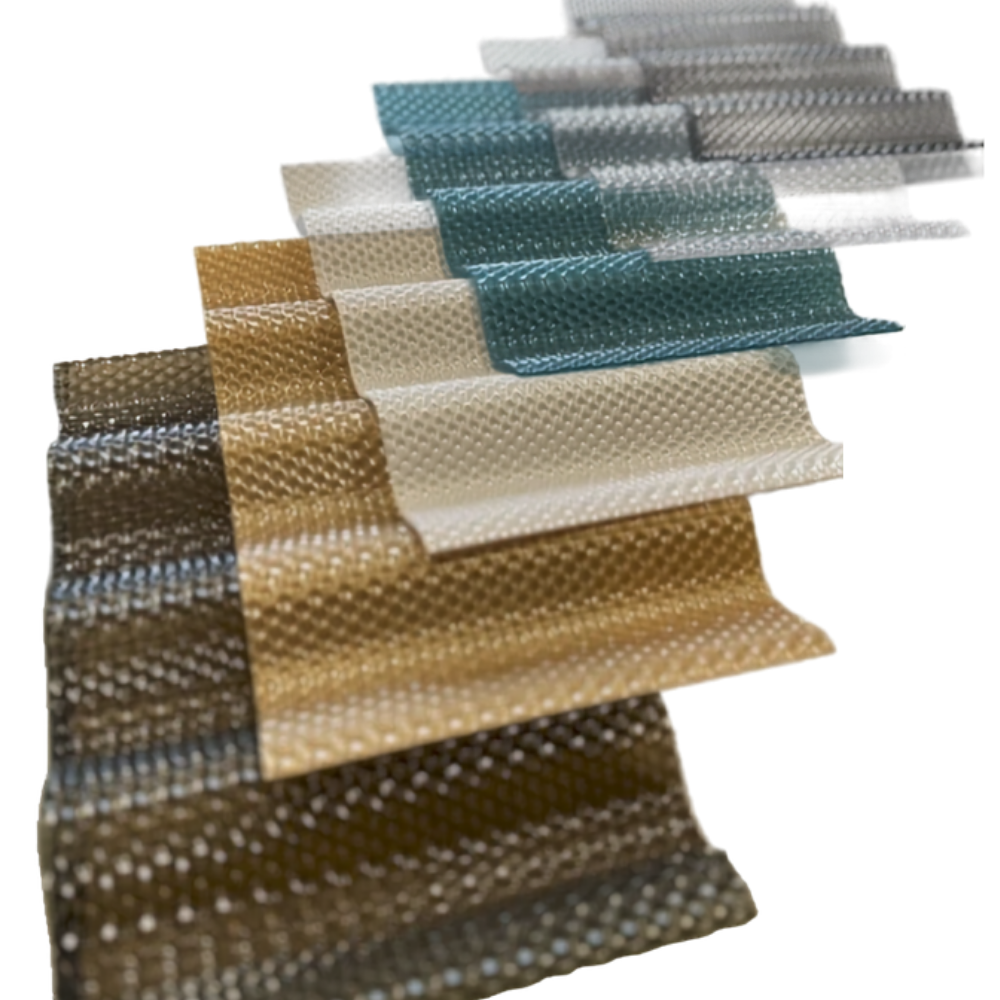 Polycarbonate Ondulé Diamanté Bronze 2.8mm