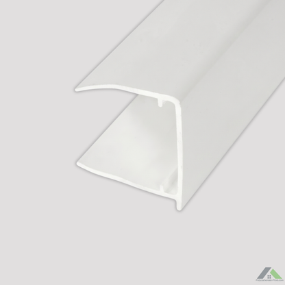 Profil U (Obturateur) en PVC pour plaques de polycarbonate alvéolaire et compact
