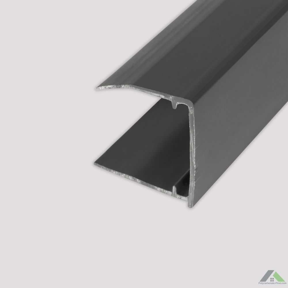 Profil U (Obturateur) en PVC pour plaques de polycarbonate alvéolaire et compact
