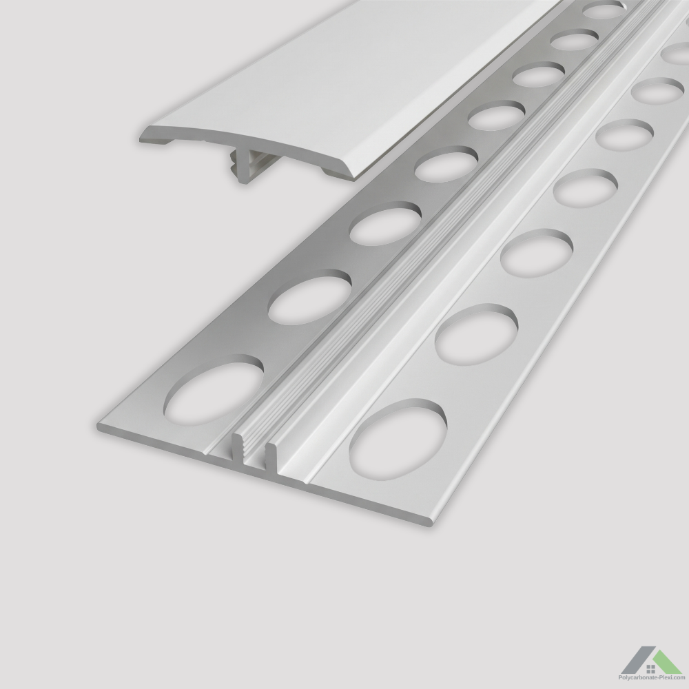 Profil de jonction PVC H 3050 mm pour panneaux PVC hygiéniques
