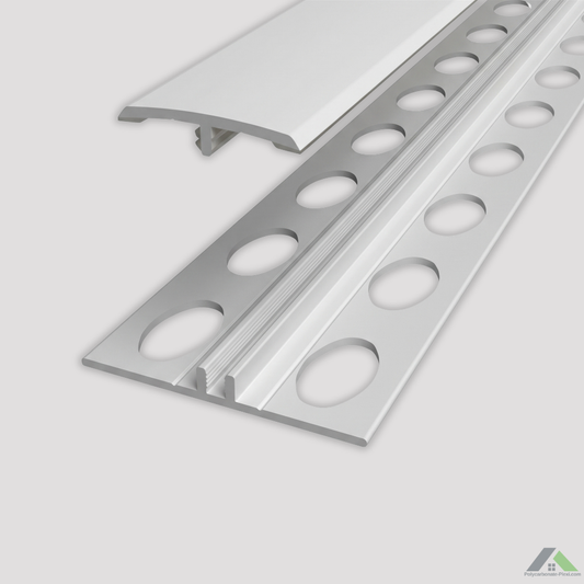 Profil de jonction PVC H 3050 mm pour panneaux PVC hygiéniques
