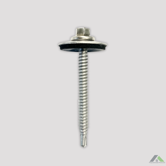 Vis avec rondelle inox R Glaze - paquet de 50 pièces

