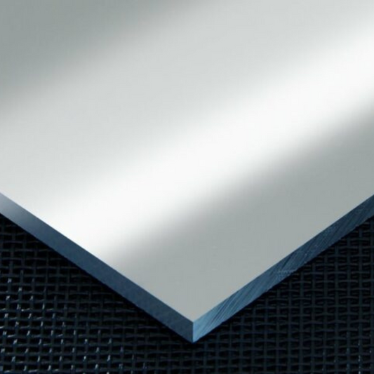 panneau polycarbonate compact avec finition miroir argent