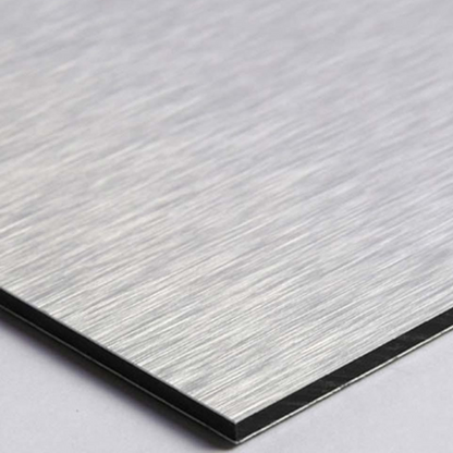 dibond métal brossé alu 3mm pour toutes vos applications intérieures et extérieurs