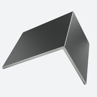 arrêt de plaque en aluminium gris anthracite