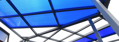 Polycarbonate Alvéolaire 10mm Bleu