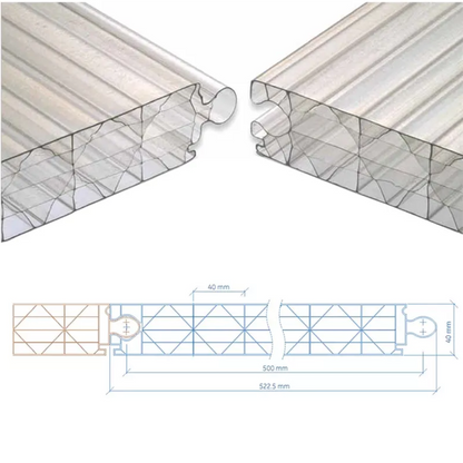 Polycarbonate Emboitable 40mm