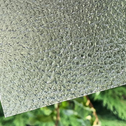 polycarbonate compact granité sablé une face