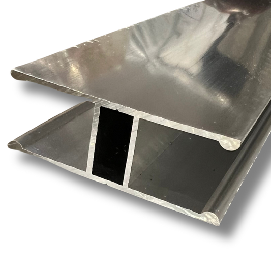 profil h aluminium pour joncter deux plaques en polycarbonate