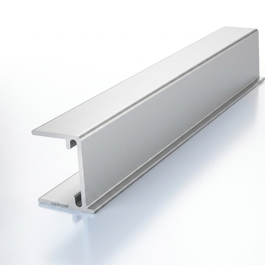 obturateur en aluminium pour fermer les plaques alvéolaires
