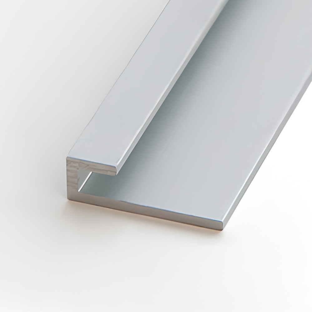 Profil aluminium de pourtour pour panneaux de 3 mm