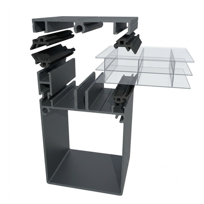 Kit Profil de Bord Autoportant en aluminium