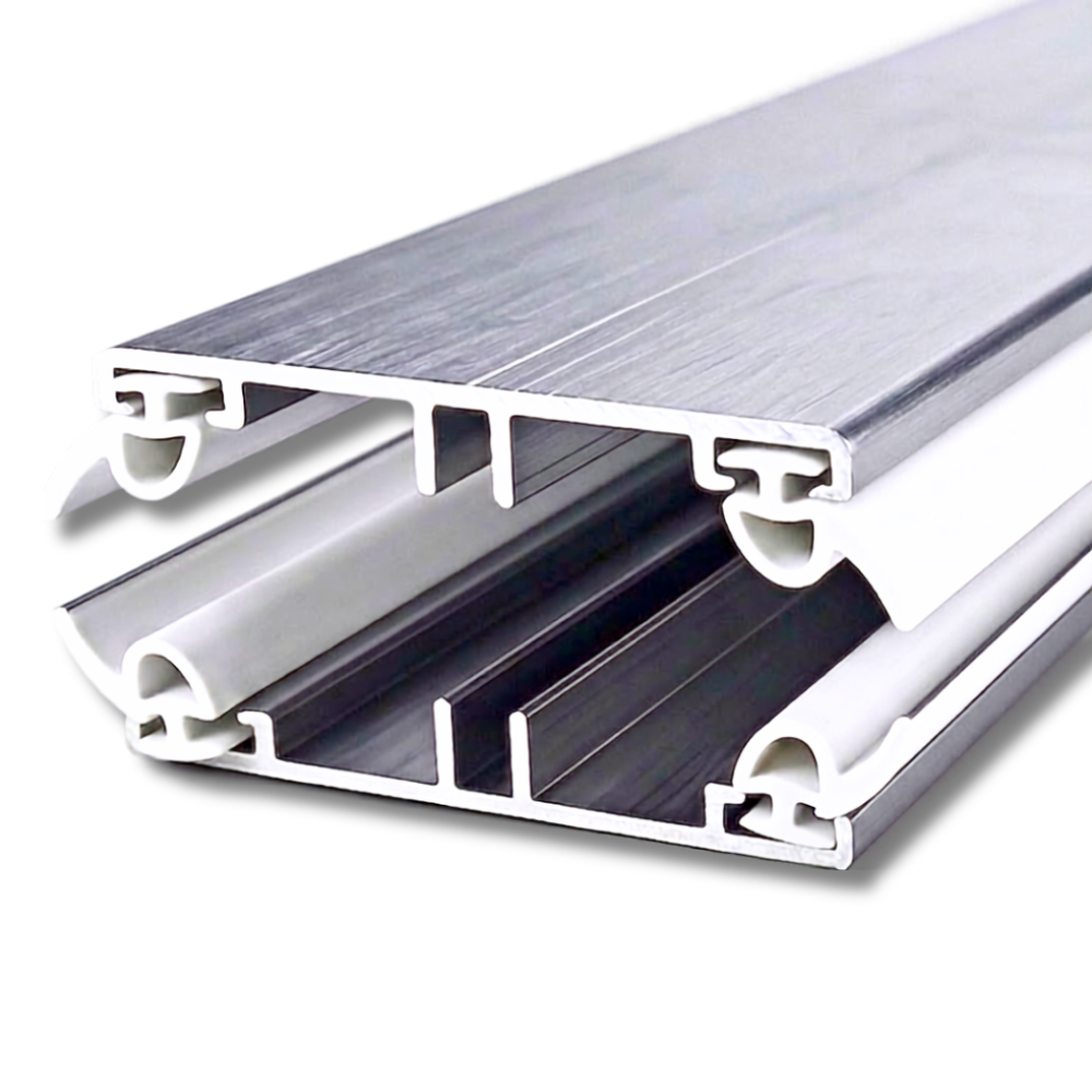 profil de jonction aluminium universel pour le polycarbonate alvéolaire et compact