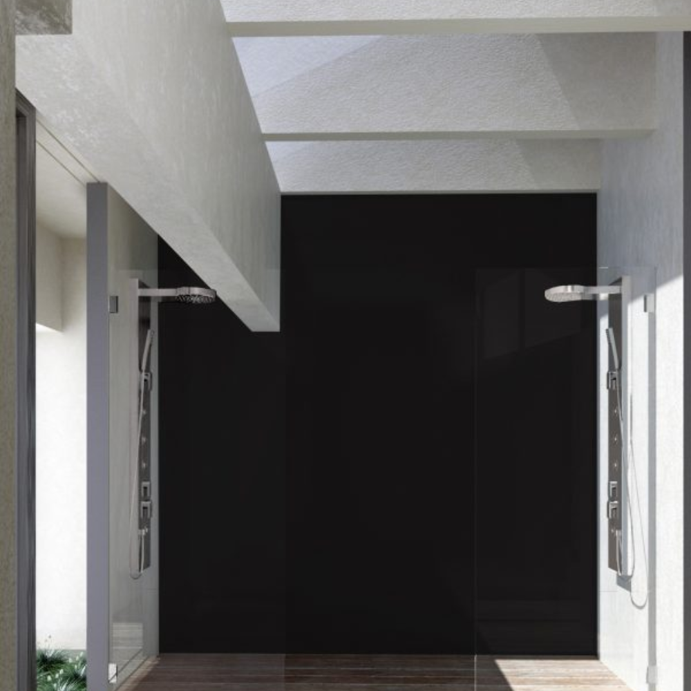 Panneau PVC alimentaire Noir